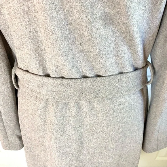 Ann Taylor Taupe Belted Coat - Picture 7 of 15